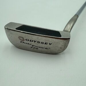 Odyssey Dual Force 770 Mens RH Blade Putter Steel Shaft Original Grip 34"